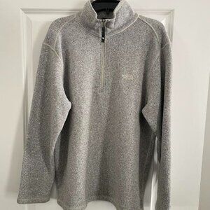 North Face Men's Quarter Zip/Large